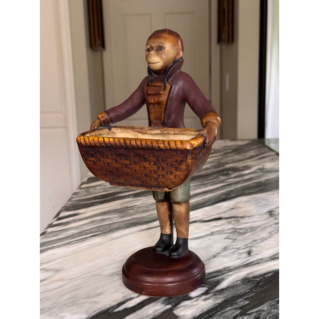 Singerie Motif Planter / Cachepot For Sale - Image 4 of 15