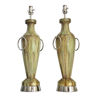 Lamps Tommi Parzinger Style - Restored For Sale