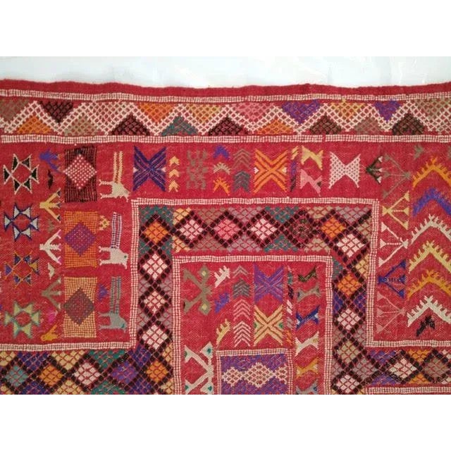 1960s Vintage Moroccan Runner 2'9" X 8'1" For Sale In New York - Image 6 of 11