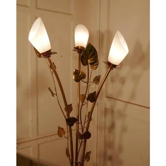 1960s French Toleware Lamps, 1960, Set of 2 For Sale - Image 5 of 10