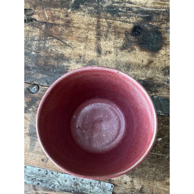 Vintage Original Studio Pottery Bowl For Sale In West Palm - Image 6 of 18