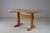 Wood Vintage French Table in Pine with Extension, 1960s For Sale - Image 7 of 14