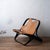 Italian Bamboo and Leather Lounge Chair, 1960s For Sale - Image 10 of 18
