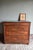 Antique Mahogany Chest of Drawers with Secretary and Green Marble Top For Sale - Image 10 of 11