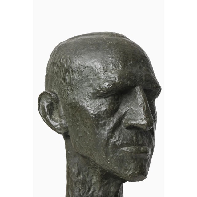 Sculpture of General Harald Petri For Sale - Image 3 of 9