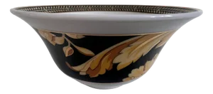 Vanity Rice Bowl by Versace for Rosenthal, 1990s