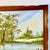 1980s 1983 Vintage Impressionist Boho Chic Original Oil Painting, Lake House by Donna Semm For Sale - Image 5 of 14