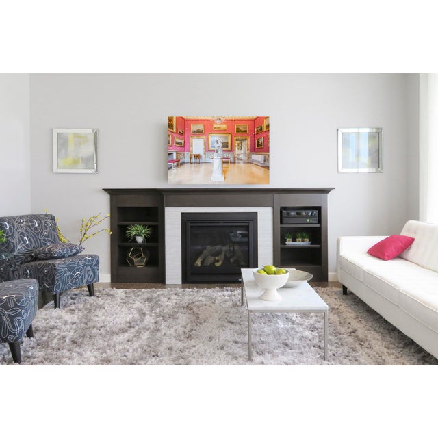 Renaissance Paintings and Statue, Accademia Museum, Florence Interior Scene Contemporary Photograph by Richard Silver, 24 x 36 For Sale - Image 3 of 5