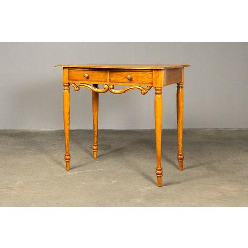 Metal Biedermeier Lady's Writing Desk For Sale - Image 7 of 17