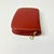 Coach 1996 Vintage Boho Chic Coach Red Leather Small Zipper Closure Cards & Money Wallet. For Sale - Image 4 of 10