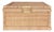 Matthew Izzo Home - Bruno Rattan & Brass Decorative Box - Large For Sale