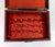 19th Century English or French Red Lacquer Gilt Chinoiserie Sewing Box For Sale - Image 12 of 16