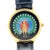 Black Moulin Peacock Dial Gemstone Studded Quartz Vintage Watch For Sale - Image 8 of 8