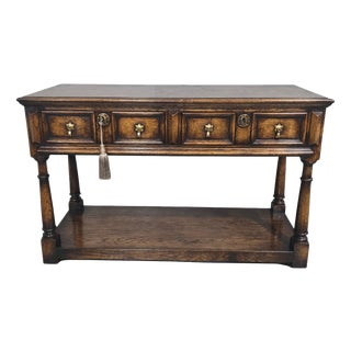 Oak Sideboard with Dresser Base, 1920 For Sale