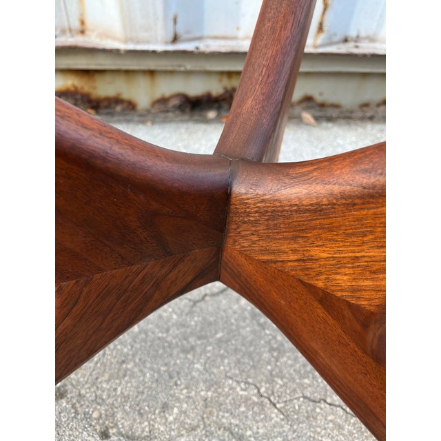 Mid Century Modern Adrian Pearsall for Craft Associates Jack Side Table. Circa 1960s For Sale - Image 10 of 12