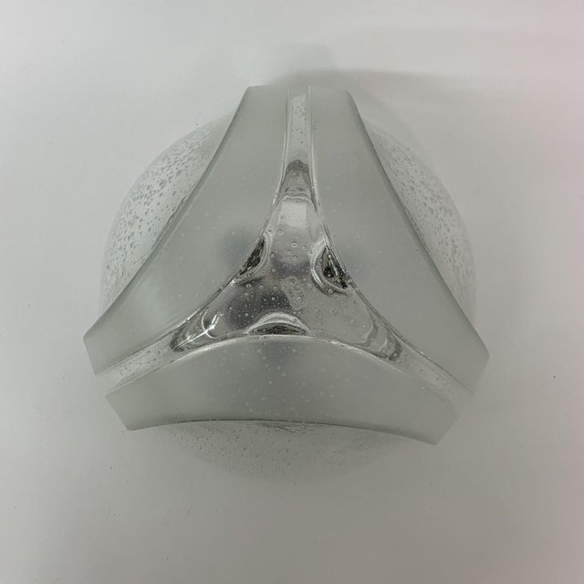 Silver Mid-Century Ceiling Lamp from Peill & Putzler, 1970s For Sale - Image 8 of 18