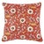 Contemporary Schumacher Floralia 22" Pillow in Pompeii For Sale - Image 3 of 3