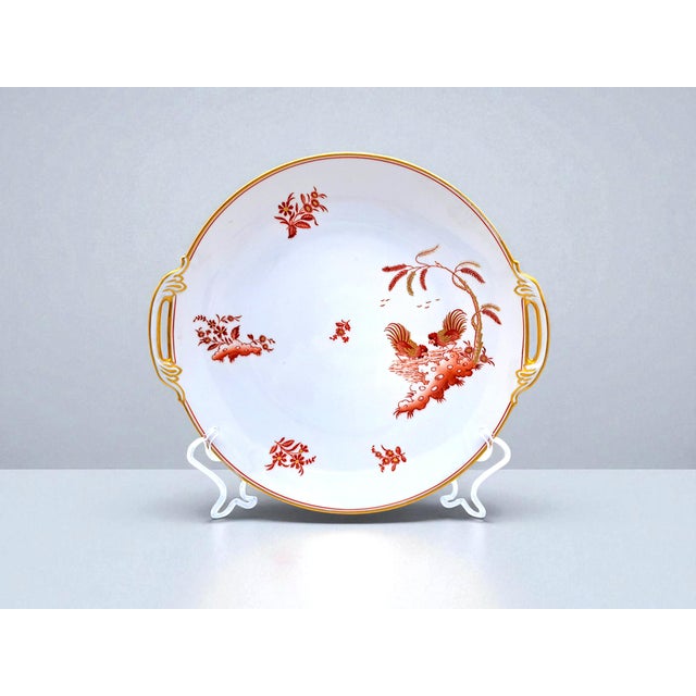 Galli Rossi Tray with Three Stars in Porcelain by Richard Ginori for Pittoria di Doccia, 1920s For Sale - Image 9 of 9