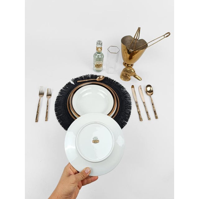 China Dinner Service attributed to Richard Ginori, 1980s, Set of 33 For Sale - Image 4 of 18