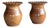 Large Vintage Salt Glazed Pots, 1930s, Set of 2 For Sale
