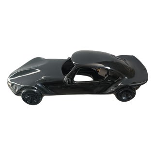 Vintage Ceramic Sports Coupe Lamp, 1970s For Sale