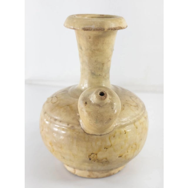 19th Century 18th or 19th Century Chinese Asian Pottery Kendi Pouring Vessel For Sale - Image 5 of 10