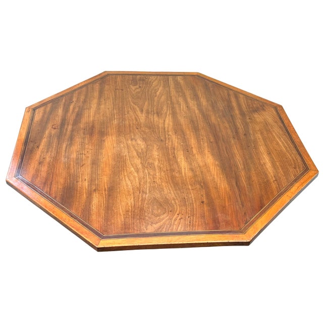 18th Century Georgian Octagonal Mahogany Hall Centre Table For Sale - Image 11 of 13