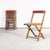 Beech Folding Chair, 1960s For Sale - Image 3 of 10