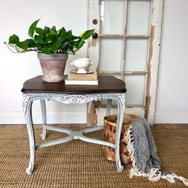 French Style Side Table | Chairish