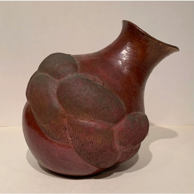 1950 vintage hand hammered copper vessel