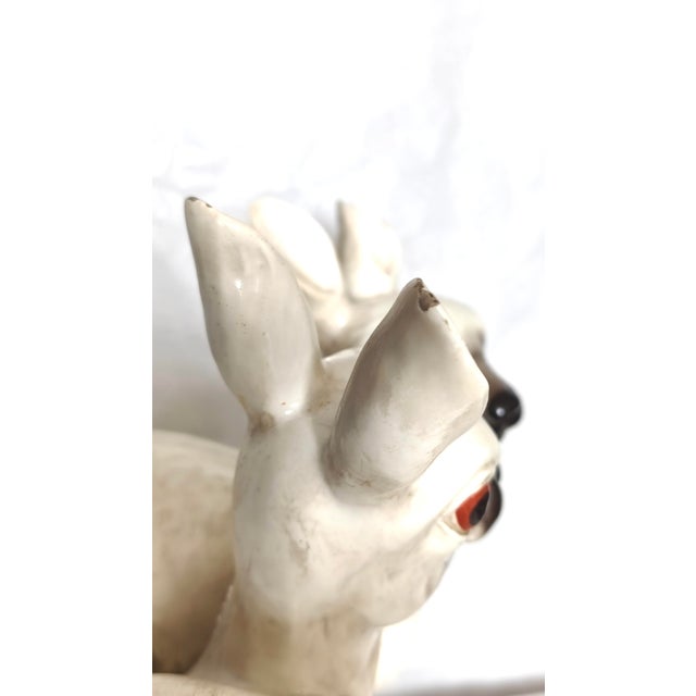Vintage Mollica Ceramic Statue of Two Lambs, Italy, 1940s For Sale - Image 10 of 15