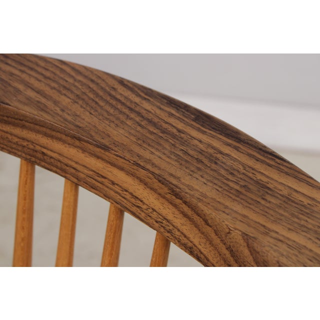 Set of 6 George Nakashima Style Conoid Dining Room Chairs For Sale - Image 11 of 18