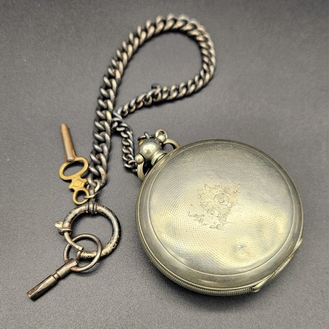 Antique Pocket Watch by K. Serkisoff, 1890s For Sale - Image 5 of 6