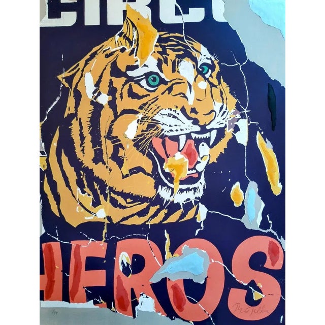 La tigre 1962\.997, 1997 Mimmo Rotella For Sale - Image 6 of 6