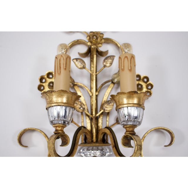 Large Wall Light from Maison Bagues, 1970s For Sale - Image 9 of 13