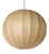Large Beige Round Cocoon Pendant Light by Achille Castiglioni for Flos, 1960s For Sale