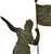 American Late 19th-Century “Goddess of Liberty” Copper Weathervane on Stand For Sale - Image 3 of 9
