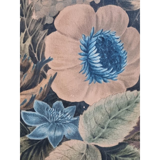 F. M. de Spaen née de Bylandt, Dutch Neoclassical Floral Still Lifes, 1809, Watercolor & Gouache, Set of 2 For Sale - Image 6 of 13