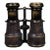 19th C. Leather Wrapped German Alpenglas Binoculars For Sale