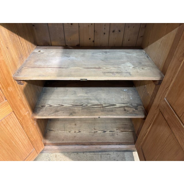 19th Century Pine Housekeeper's Cupboard For Sale - Image 6 of 17