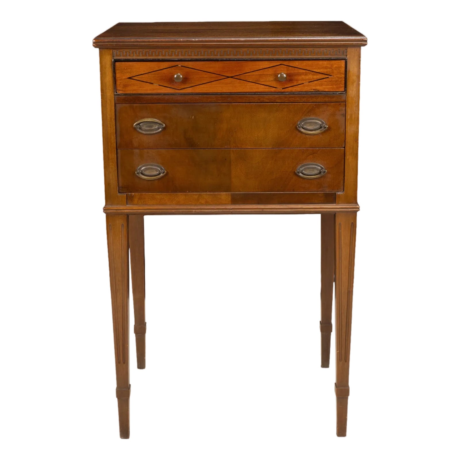 Mid 20th Century Charles P Limbert Arts & Crafts Oak Jewelry Chest Side ...