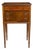 Mid 20th Century Charles P Limbert Arts & Crafts Oak Jewelry Chest Side Table Felt Lined Drawers For Sale