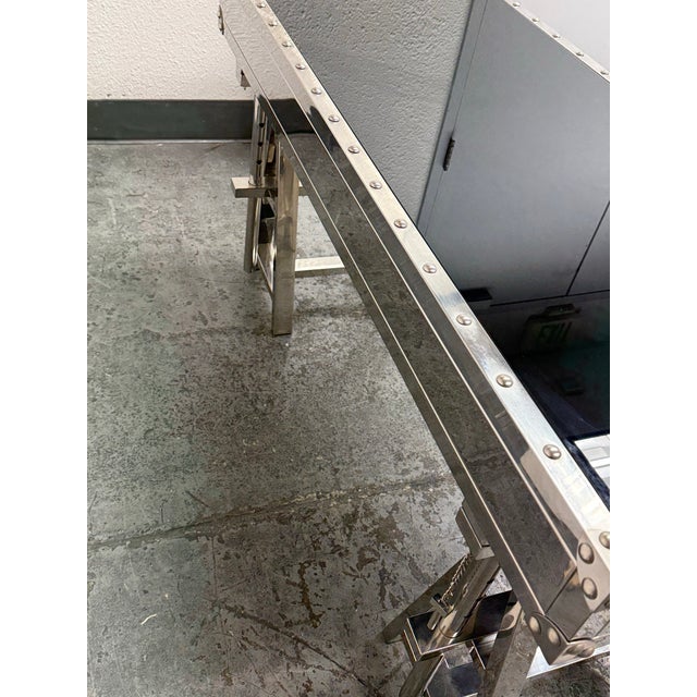 Z Gallerie Flight Desk For Sale - Image 4 of 12