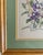 Vintage Mid 20th Century Framed Cross Stitch Botanical Landscape Art For Sale - Image 6 of 7