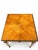 Neoclassical 1970s Baker Furniture Satinwood & Brass Neoclassical End Tables With Glass Tops, Pair For Sale - Image 3 of 12