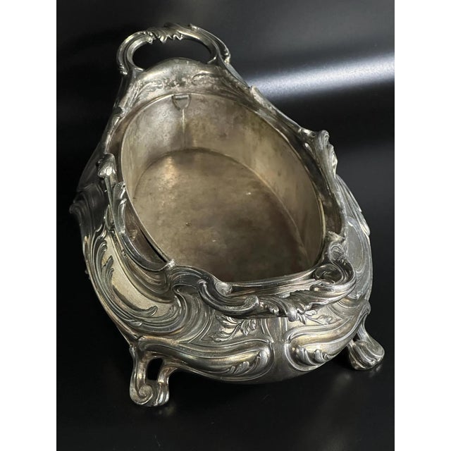 Silver Large Antique French Jardinière by Victor Salles, 1809 For Sale - Image 8 of 11