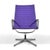 Eames Aluminum Group Lounge Chairs by Herman Miller (Pair in Purple) For Sale In Chicago - Image 6 of 13
