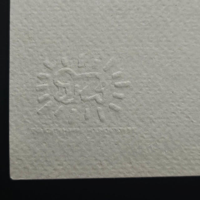 Keith Haring, Figurative Composition, 1990s, Limited Edition Lithograph For Sale - Image 6 of 8
