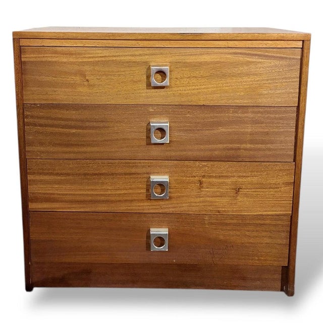 A classic mid century teak chest of drawers from the highly regarded form five range by g plan , dating to the 1960s. This...