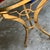 1980s Arteriors Modern Gold Leaf Finished Cinched Waist Side Table For Sale In Saint Louis - Image 6 of 12